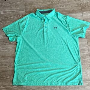 Under Armour Men's Aqua Polo Shirt